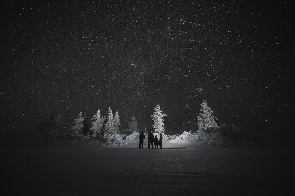 Tähtitaivas kaamoksen aikaan